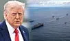 Donald Trump intensifica su lucha contra el narcotráfico en el Caribe, desplegando un fuerte contingente militar estratégico.
