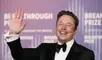 Elon Musk superó por breves momentos a Larry Ellison.