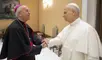 El papa León XIV estuvo reunido con clérigos de Texas.