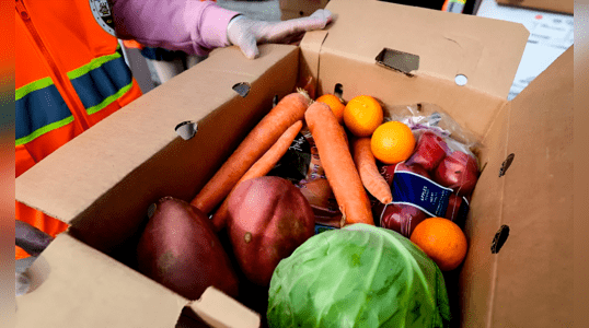 Nueva York enfrenta un aumento de inmigrantes indocumentados en busca de apoyo alimentario en la ciudad.