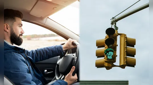 Las autoridades de Florida han introducido luces azules en los semáforos para aumentar la seguridad vial.