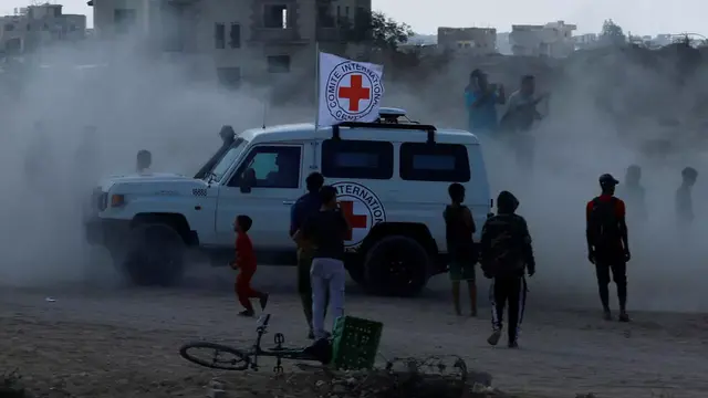  La Cruz Roja confirmó el recojo de cuerpos israelíes. Fuente: Reuters   