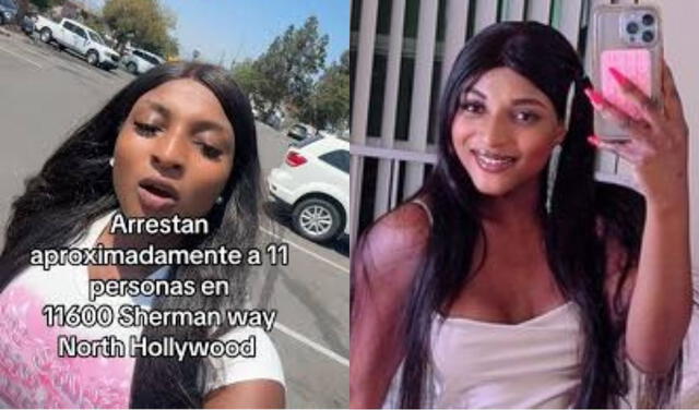  La influencer Tatiana Martínez es conocida por alertar sobre redadas de ICE. Su familia no sabe nada sobre su situación migratoria.    
