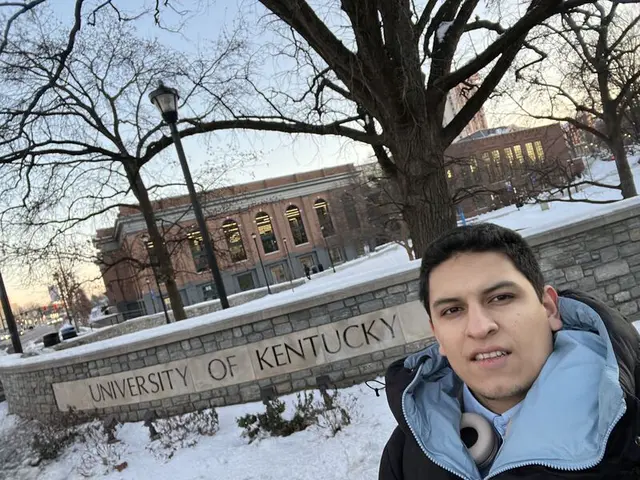 Kevin Sierra Redhead en la Universidad de Kentuchy. Fuente: LinkedIn Kevin Sierra Redhead en la Universidad de Kentuchy. Fuente: LinkedIn