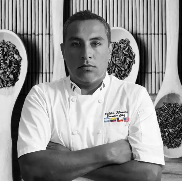 En la cocina de Walter Romero nunca deben faltar dos productos peruanos: el ají amarillo y el huacatay. Foto: difusión En la cocina de Walter Romero nunca deben faltar dos productos peruanos: el ají amarillo y el huacatay. Foto: difusión