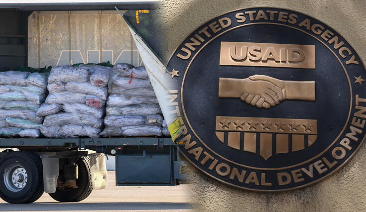 Estados Unidos ha destruido 500 toneladas de alimentos tras el cierre de la USAID. Estados Unidos ha destruido 500 toneladas de alimentos tras el cierre de la USAID.
