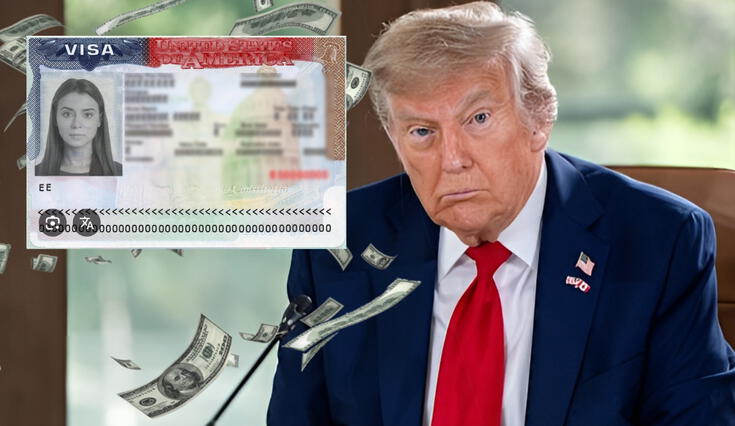 Donald Trump implementó la Visa Integrity Fee, una nueva tarifa de US$250 para la visa temporal. Donald Trump implementó la Visa Integrity Fee, una nueva tarifa de US$250 para la visa temporal.