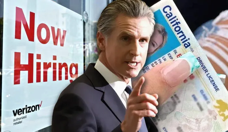 Gavin Newsom firmó la Ley SB 1100, que promueve la equidad laboral en California al quitar la licencia de conducir como requisito para ciertos trabajos.