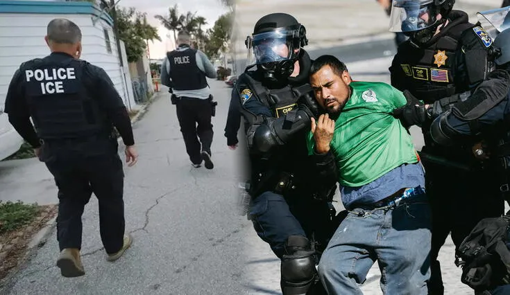 Un fallo de corte limita las redadas de Ice en California Un fallo de corte limita las redadas de Ice en California