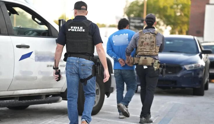 El Gobierno de Donald Trump ha intensificado los operativos de inmigración en EE.UU. El Gobierno de Donald Trump ha intensificado los operativos de inmigración en EE.UU.