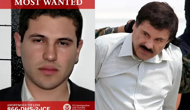 El Servicio de Control de Inmigración y Aduanas (ICE) de EE. UU. ofrece una recompensa de US$10 millones por información sobre Iván Archivaldo Guzmán Salazar, hijo de 'El Chapo'. El Servicio de Control de Inmigración y Aduanas (ICE) de EE. UU. ofrece una recompensa de US$10 millones por información sobre Iván Archivaldo Guzmán Salazar, hijo de 'El Chapo'.