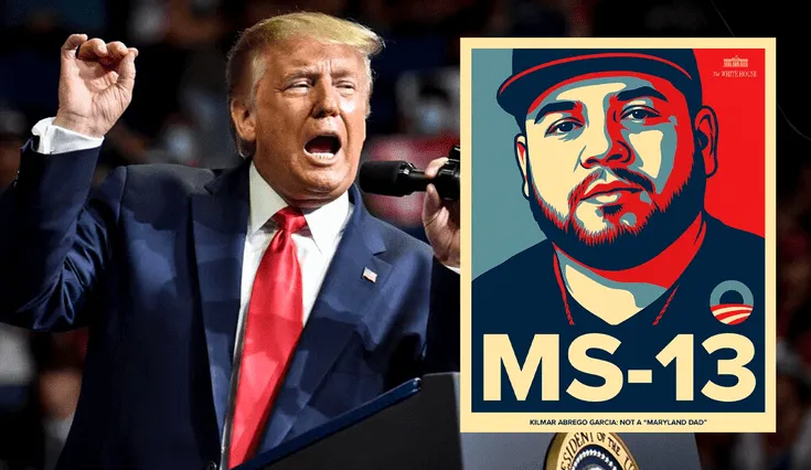 El Gobierno de Donald Trump ha acusado a Ábrego García de pertenecer a la pandilla MS-13. El Gobierno de Donald Trump ha acusado a Ábrego García de pertenecer a la pandilla MS-13.