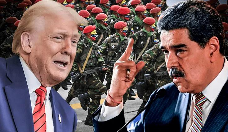 Nicolás Maduro hace frente a Donald Trump y dice que no podrá invadir Venezuela. Nicolás Maduro hace frente a Donald Trump y dice que no podrá invadir Venezuela.