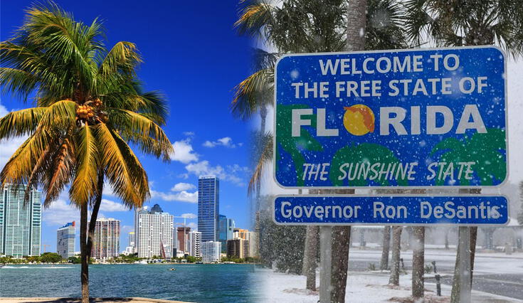Florida se prepara para un invierno más frío de lo habitual, con temperaturas que descenderán en varias zonas.