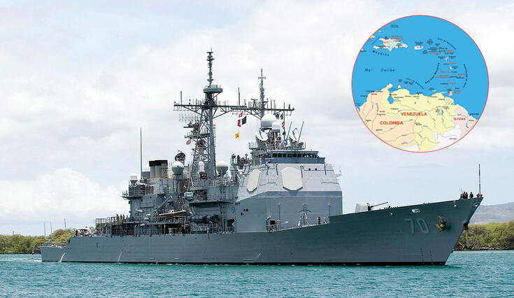 Buque de la Marina de EE.UU. ha cruzado el Canal de Panamá rumbo al Caribe para un operativo contra el narcotráfico