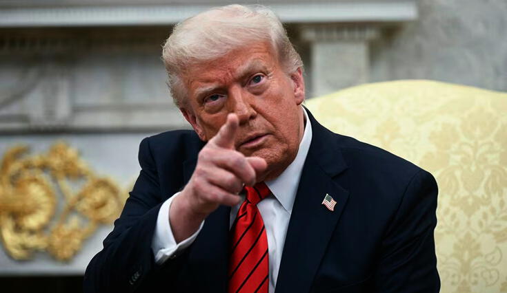 Trump expresó su "gran decepción" por la falta de disposición de Vladímir Putin para alcanzar un acuerdo de paz en Ucrania.