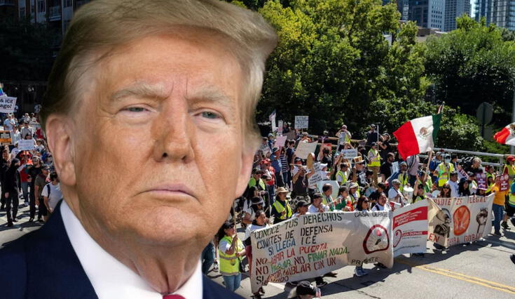 El presidente de Estados Unidos, Donald Trump, envía un mensaje sobre Chicago y las deportaciones, donde plantea una operación de control migratorio.