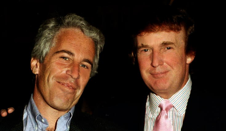 Legisladores demócratas revelan una carta de cumpleaños de Donald Trump a Jeffrey Epstein