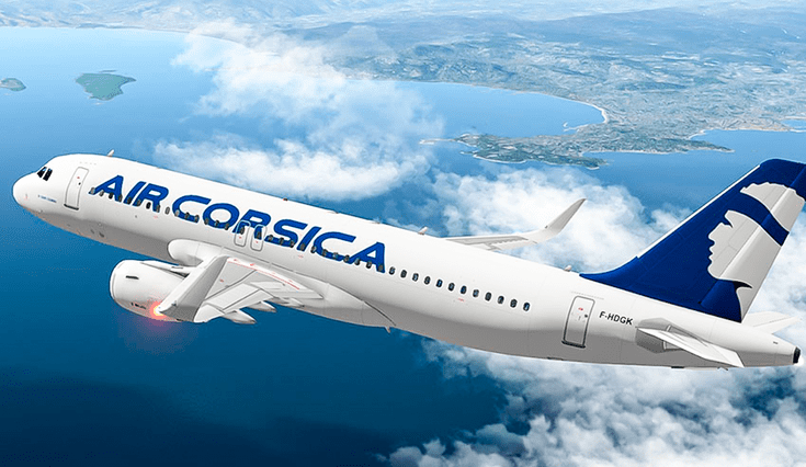 El Airbus A320neo, que partió de París, no recibió respuesta de la torre de control al acercarse a Ajaccio.