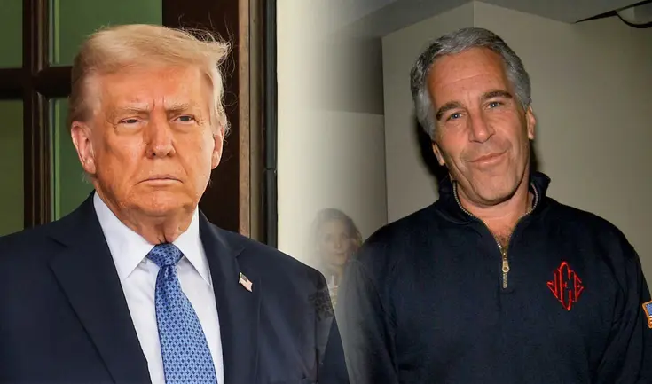 Donald Trump enfrenta una crisis tras la publicación de una carta de felicitación al millonario Jeffrey Epstein Donald Trump enfrenta una crisis tras la publicación de una carta de felicitación al millonario Jeffrey Epstein