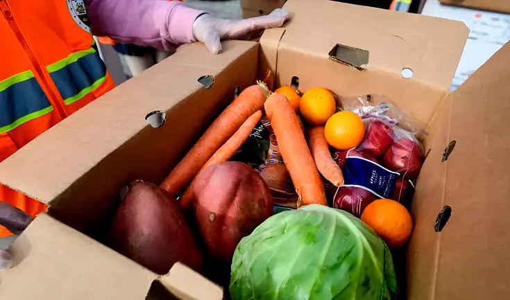 Nueva York enfrenta un aumento de inmigrantes indocumentados en busca de apoyo alimentario en la ciudad.