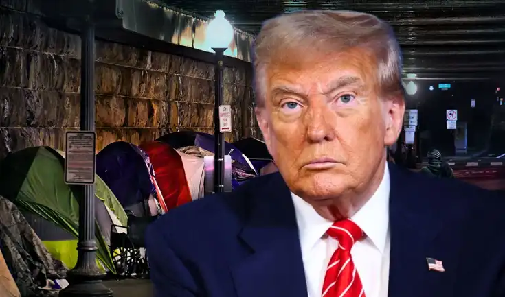 Donald Trump presenta su plan para "liberar" Washington D. C. ante la crisis de personas sin hogar y delincuencia.