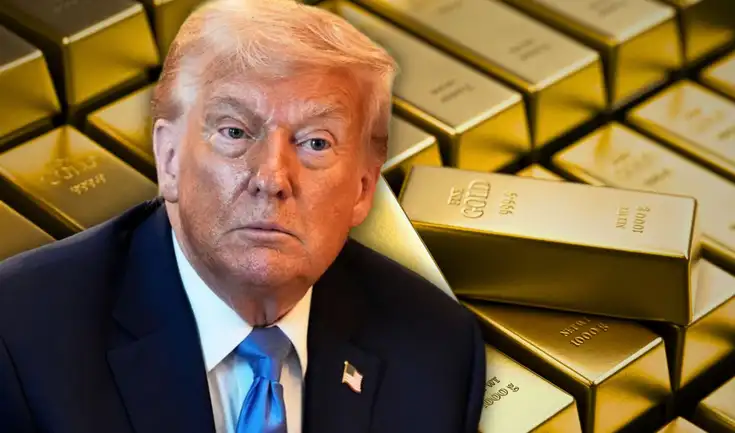 El presidente de EE. UU., Donald Trump, anuncia que el oro no estará sujeto a aranceles, tras la decisión de CBP sobre lingotes de Suiza.