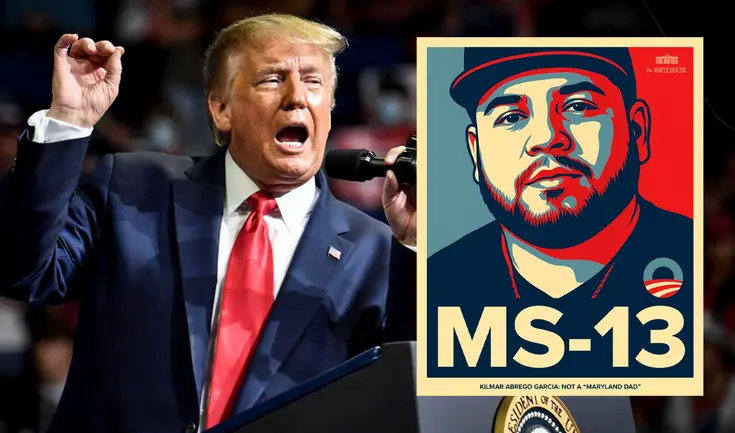 El Gobierno de Donald Trump ha acusado a Ábrego García de pertenecer a la pandilla MS-13. El Gobierno de Donald Trump ha acusado a Ábrego García de pertenecer a la pandilla MS-13.