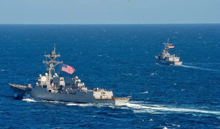 Estados Unidos enviará más buques de guerra al sur del Caribe en septiembre, con el USS Lake Erie y el USS Newport News dentro del despliegue militar. Estados Unidos enviará más buques de guerra al sur del Caribe en septiembre, con el USS Lake Erie y el USS Newport News dentro del despliegue militar.