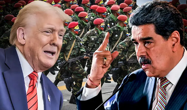 Nicolás Maduro hace frente a Donald Trump y dice que no podrá invadir Venezuela.