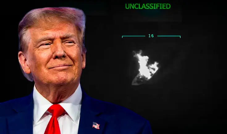 Estados Unidos atacó un barco con drogas que provenía de Venezuela, según Donald Trump. Estados Unidos atacó un barco con drogas que provenía de Venezuela, según Donald Trump.