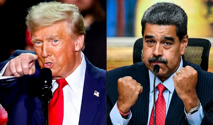 Nicolás Maduro dijo a Donald Trump que está listo para "responder" si EE.UU. invade Venezuela. Nicolás Maduro dijo a Donald Trump que está listo para "responder" si EE.UU. invade Venezuela.