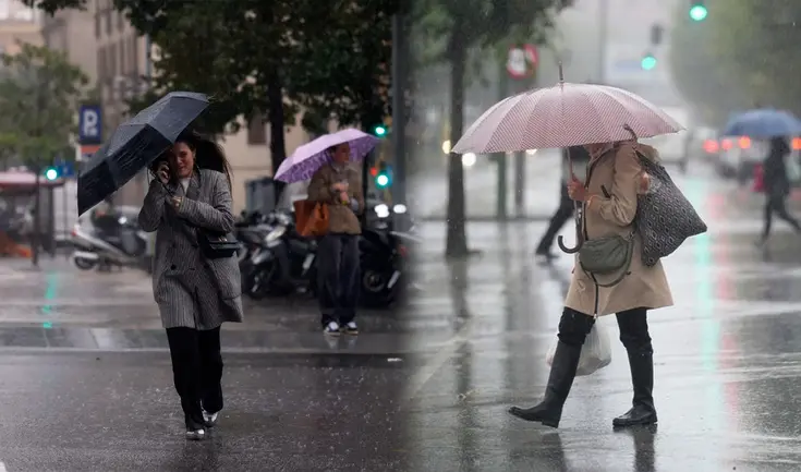 La Aemet activa alerta por fuertes lluvias en el nordeste de España, lo que afecta a Cataluña y la Comunidad Valenciana La Aemet activa alerta por fuertes lluvias en el nordeste de España, lo que afecta a Cataluña y la Comunidad Valenciana