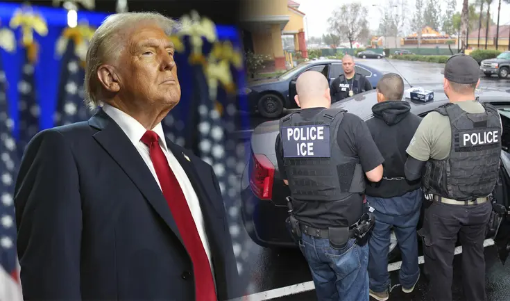 El gobierno de Trump autoriza al USCIS a portar armas y detener migrantes como parte de su estrategia contra la inmigración irregular. El gobierno de Trump autoriza al USCIS a portar armas y detener migrantes como parte de su estrategia contra la inmigración irregular.