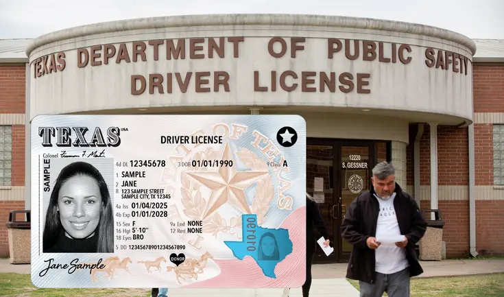 Conoce el nuevo diseño de la licencia de conducir en Texas del DPS. Conoce el nuevo diseño de la licencia de conducir en Texas del DPS.