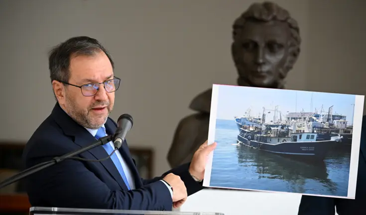 Yván Gil, canciller de Venezuela, denunció la retención "ilegal" de un barco pesquero por EE.UU. Yván Gil, canciller de Venezuela, denunció la retención "ilegal" de un barco pesquero por EE.UU.