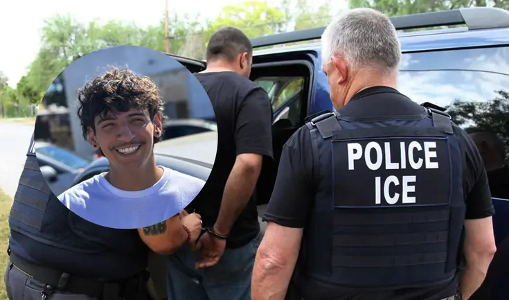 George Retes, un veterano de EE.UU. fue detenido por el ICE en California mientras iba al trabajo.