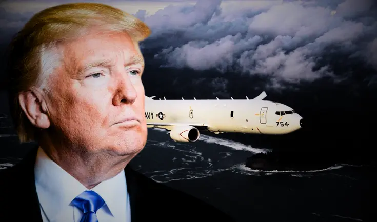 Aviones P-8 Poseidon, E-3 Sentry y RC-135U desplegados por Donald Trump en el Caribe contra Maduro.