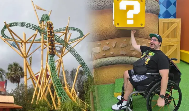 El joven latino fue encontrado inconsciente en los asientos de la montaña rusa en Orlando. El joven latino fue encontrado inconsciente en los asientos de la montaña rusa en Orlando.