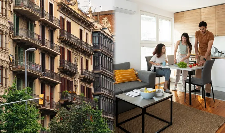 Las grandes ciudades como Madrid y Barcelona son las más afectadas, obligando a muchos inquilinos a compartir piso.