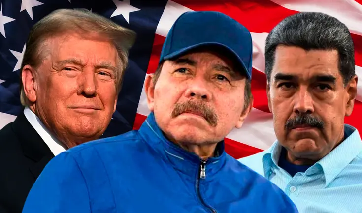 Daniel Ortega sostiene que el gobierno de Trump busca apropiarse del petróleo de Venezuela.