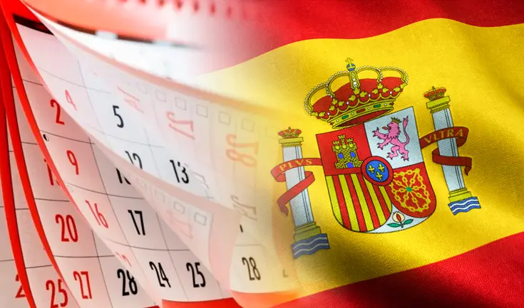 El calendario laboral de España para 2025 incluye solo un feriado en octubre.