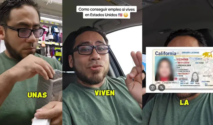El joven peruano reveló que para conseguir trabajo debes tener tus documentos en regla.