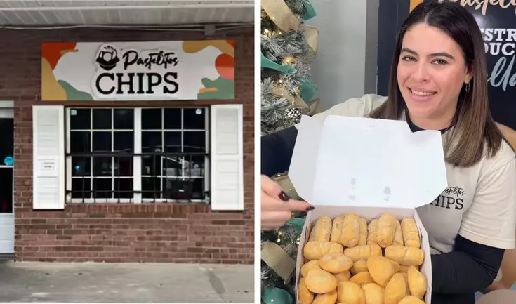 María José Navarrete fundó Pastelitos Chips en 2017, en Florida, Estados Unidos.