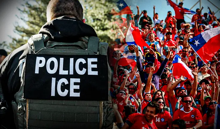 ICE arresta a 9 chilenos por presuntos robos en Estados Unidos.