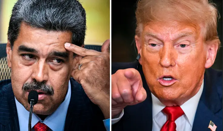 Trump no descarta una intervención directa en Venezuela, advirtiendo que el país es "muy peligroso".