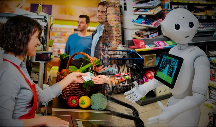 El Foro Económico Mundial advierte que la IA pondrá en riesgo empleos como cajeros.