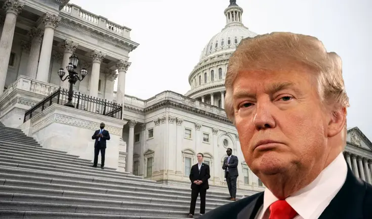 El Congreso no aprobó el proyecto de ley de gastos del gobierno de Donald Trump.
