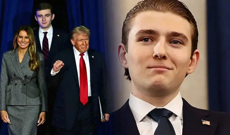 Barron Trump es el único hijo que tiene Donald Trump y Melania.