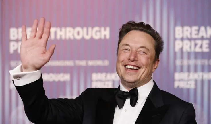 Elon Musk superó por breves momentos a Larry Ellison.